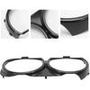 Headlight Lamp Bezel Trim Fits for 2015-2021 Challenger 68259052AB, 68259053AB, CH2511101, CH2510101 Left and Right Side
