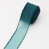 40mm Wave Silk Organza ribbon Bow material for hair ornament gift wrapping decoration lace ribbons
