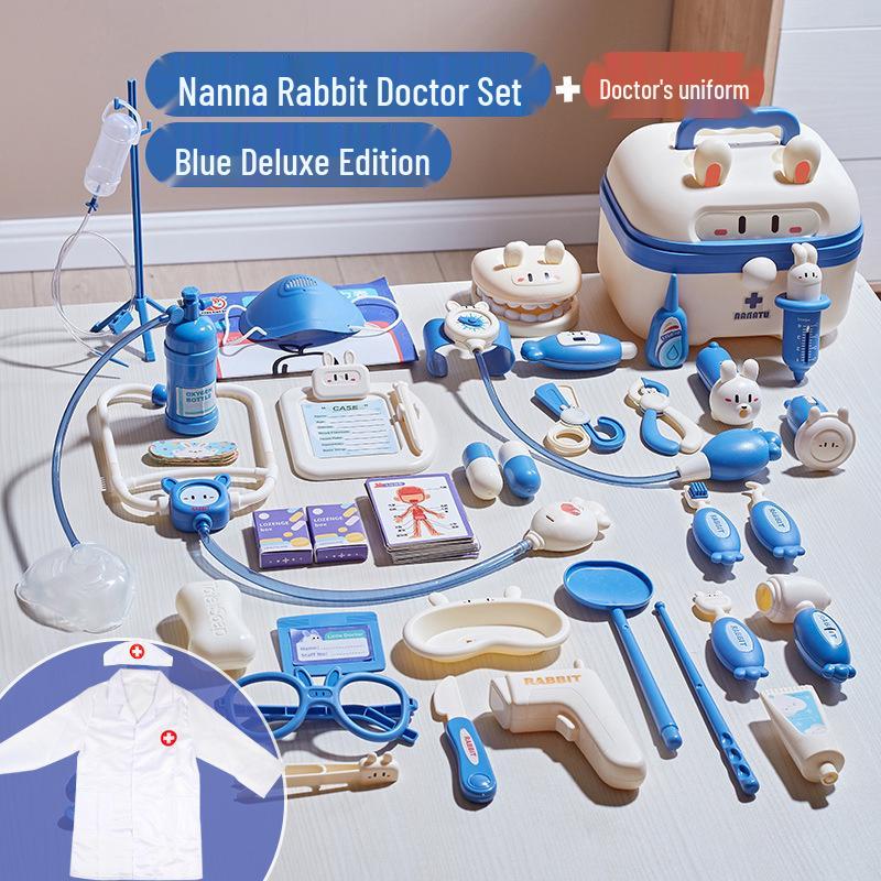 Kids' Doctor Playset: Dental Tools & Stethoscope for Imaginative Role-Play