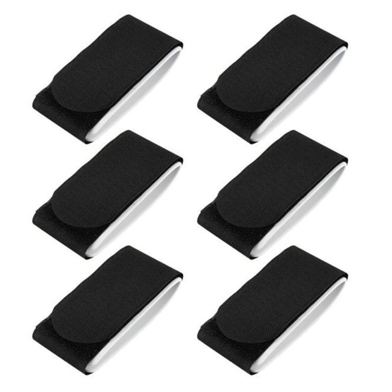 6Pcs Snowboard Wraps Ties Ski Wrap Versatile Fixing Strap Snowboard Straps Ski Fixing Band Skis Snowboard Binding Parts