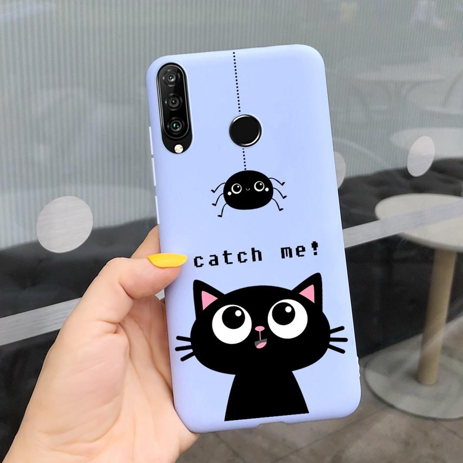 For Huawei P30 Lite Pro Case Fashion Girls Butterfly Bees Soft Fundas For Huawei P30 Pro VOG-L29 ELE-L29 P 30 Lite P30lite Coque