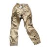 Spring Fall Men Cargo Pants Drawstring Waist Multi Pockets Ankle-banded Solid Color Sport Trousers Daily Wear Outdoor Training Exercise Trousers