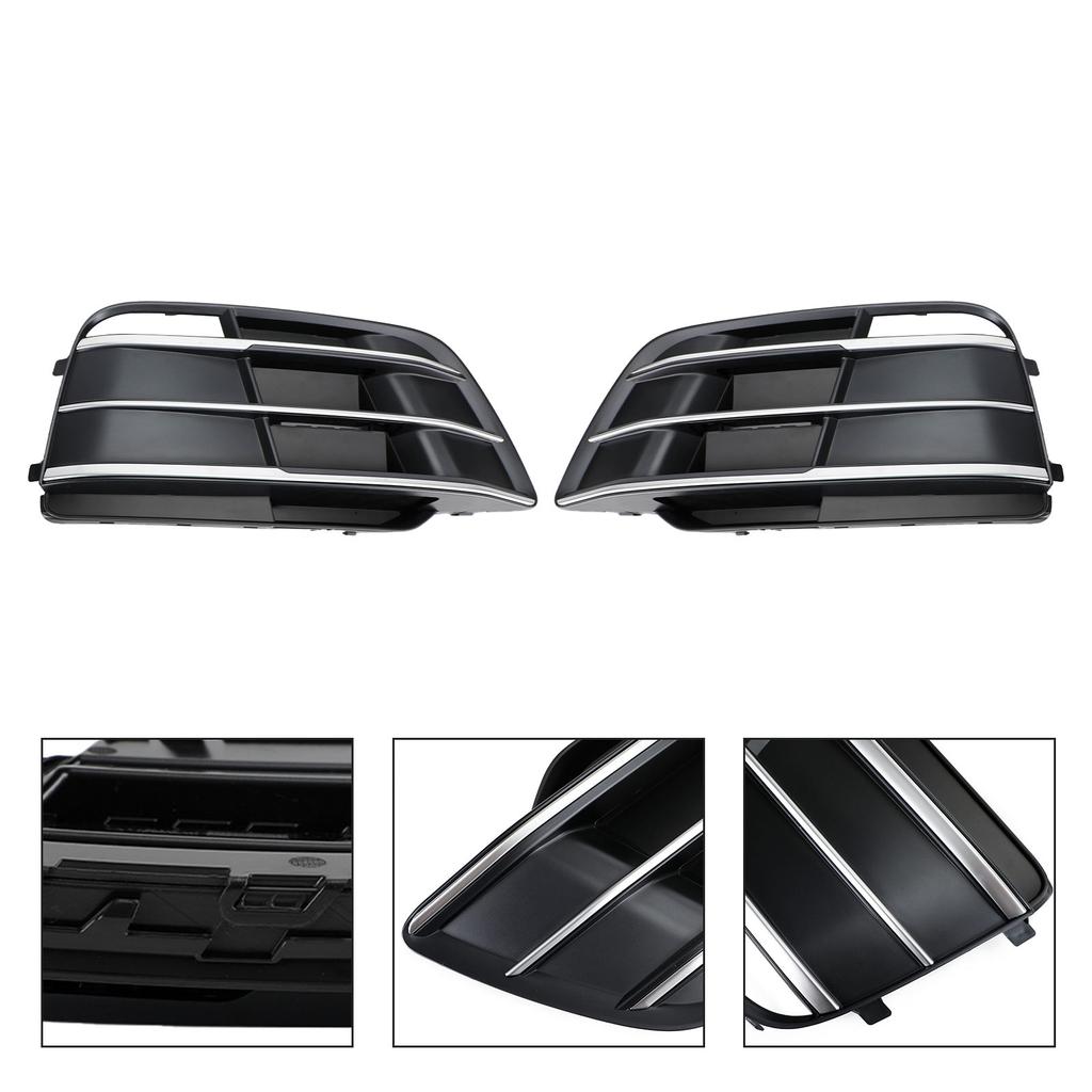 Front Bumper Grille Grill 80A807679MRU6 Fit Q5 SQ5 2018-2022 Pre-Facelift