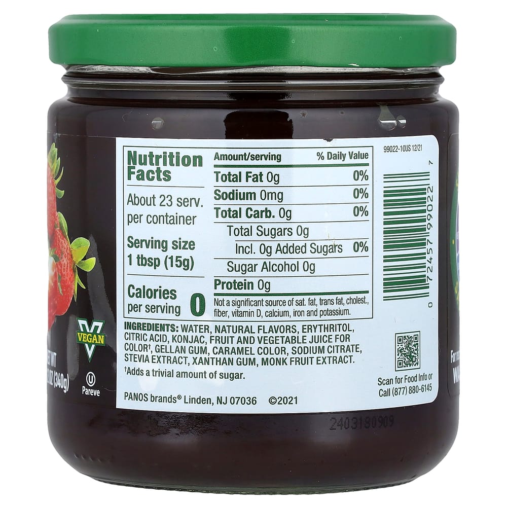 iHerb Walden Farms Strawberry Fruit Spread 340g (12 oz)