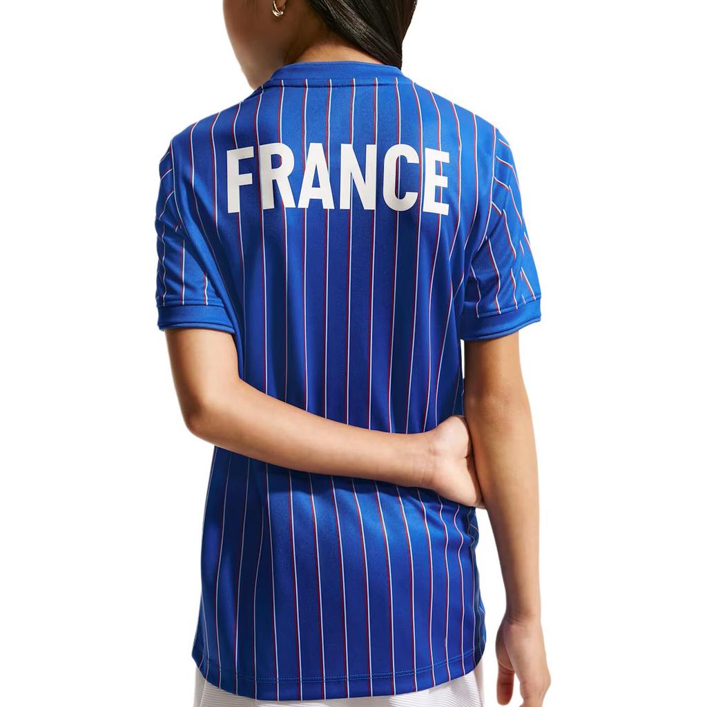 Nike France x Jacquemus Dri-Fit Short-Sleeve Top Blue Kids Tops IB5408-480