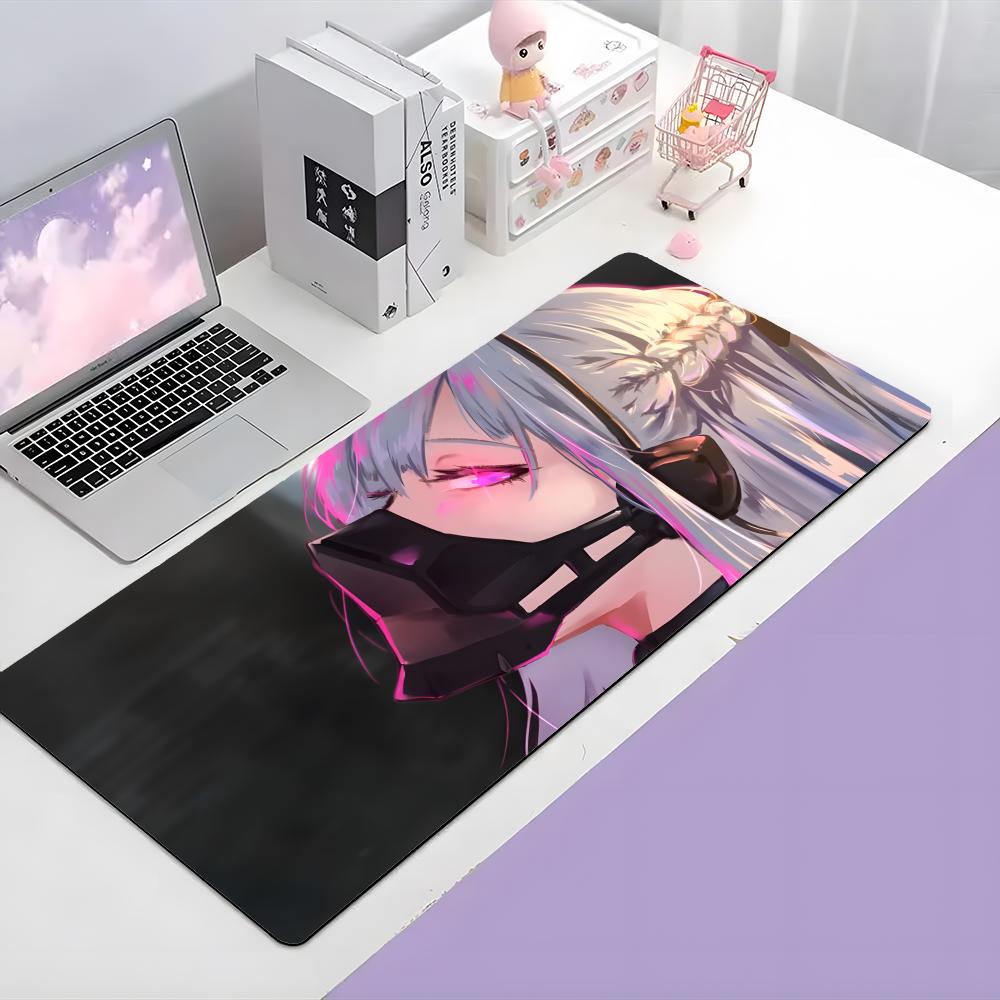 Game Tactical Ggirls Frontline Mouse Pad Large Gaming Mousepad With Thick Stitched Edge Nonslip Desk Mat