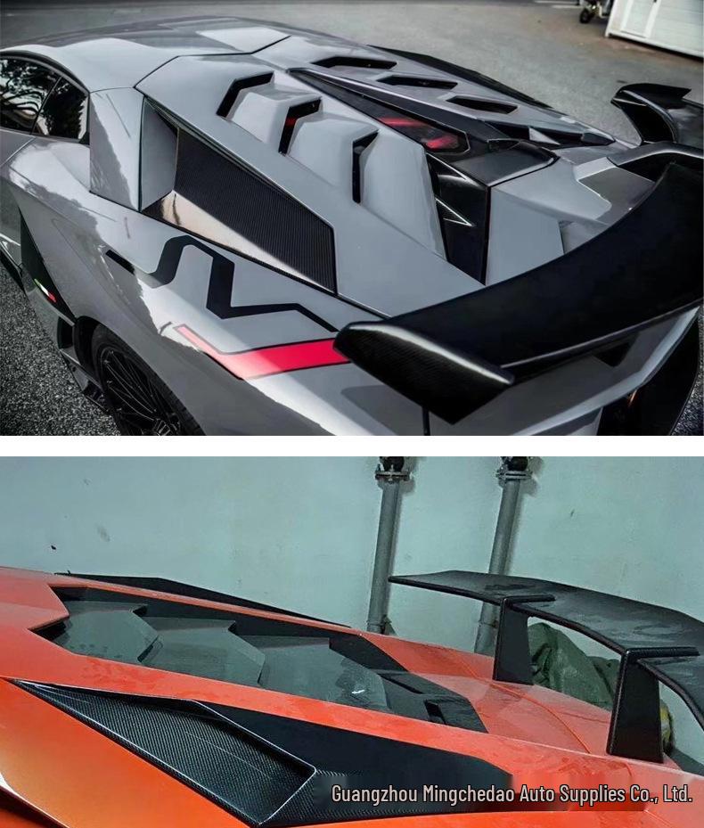 Carbon Fiber Rear Air Intake Vent Grille for Lamborghini LP700/LP720/LP750 Body Kit