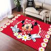 1pc Cute Minnie Pattern Area Rug Soft Flannel Floor Mat for Living Room, Bedroom, Sofa Coffee Table Floor Mat, Machine Washable