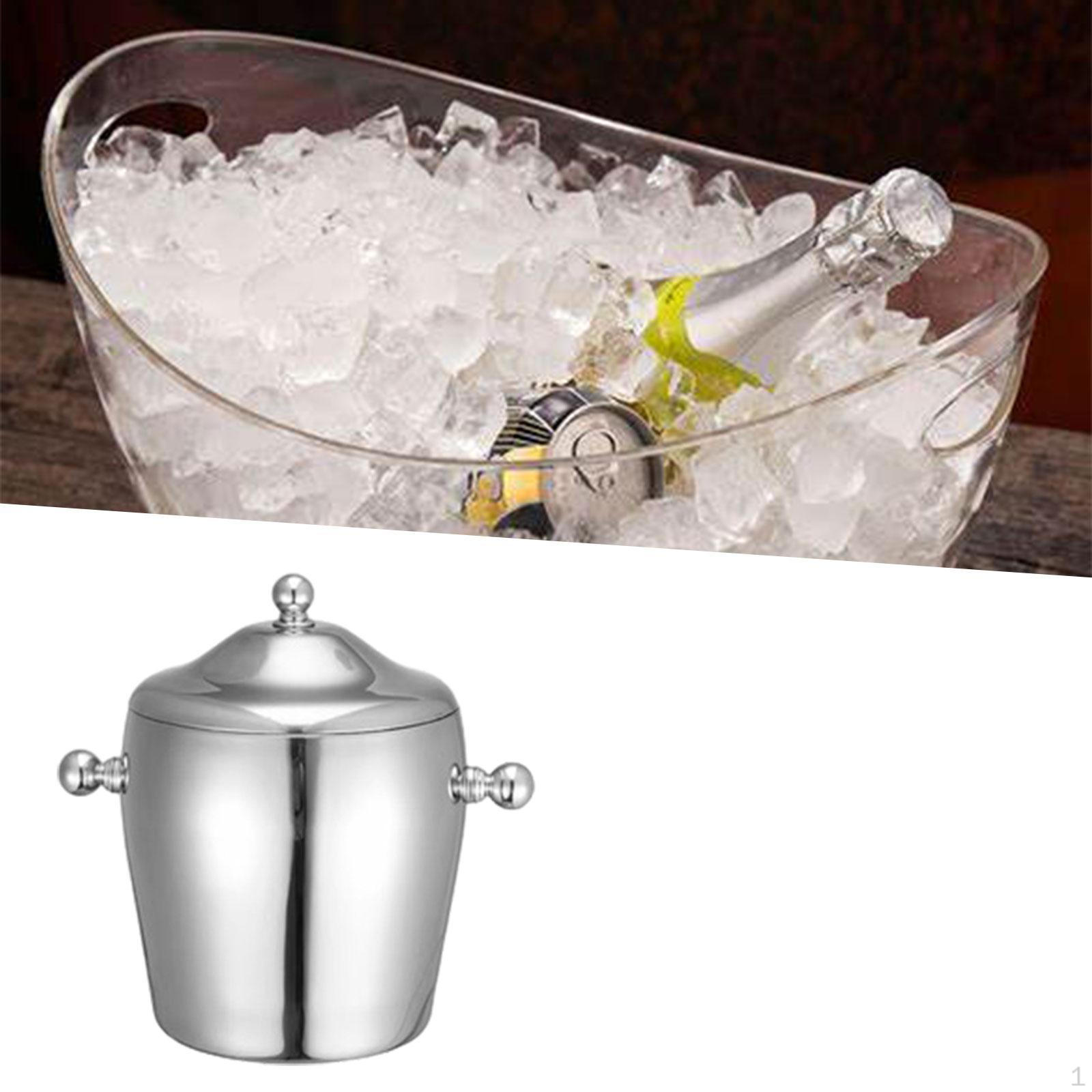 

Ведро для охлаждения напитков для домашнего использования с крышкой для шампанского и пива Style A