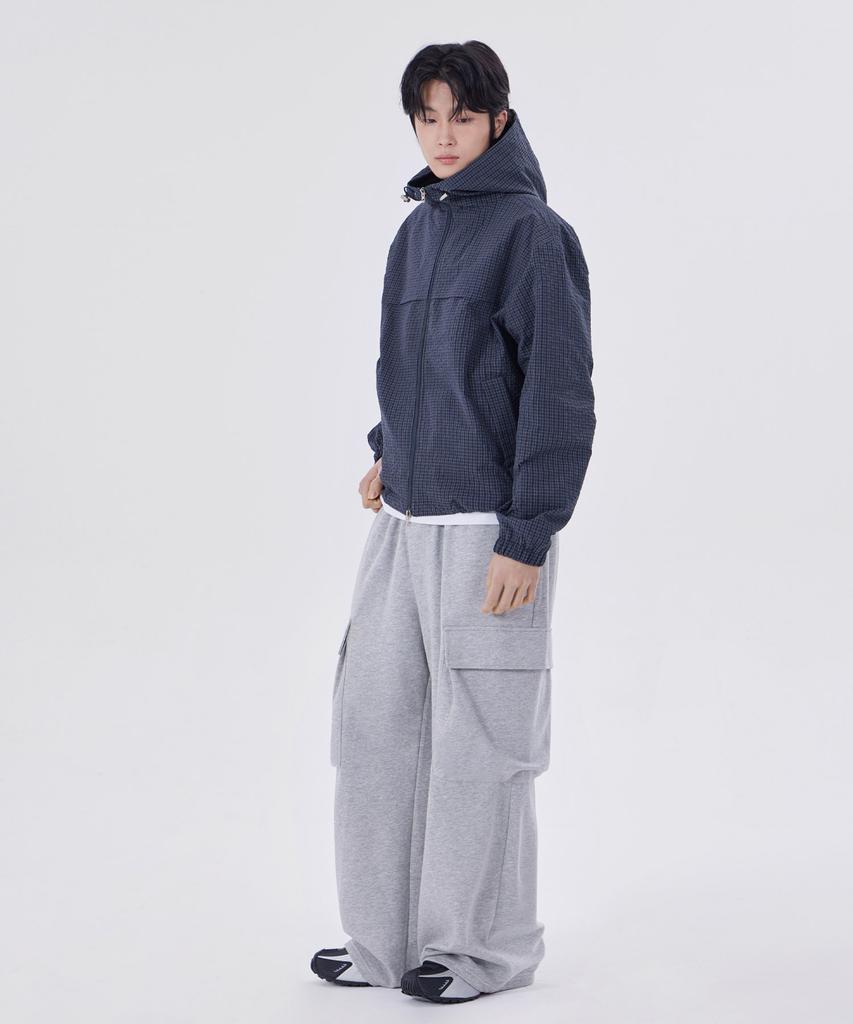 GLW Big Pocket Wide Sweatpants Gray