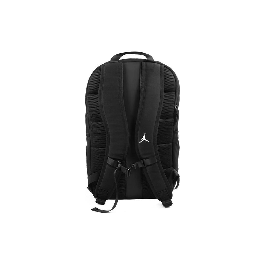 Jordan New Storage Zipper Pocket Layer Polyester Backpack Unisex Backpack Black DX3414-010