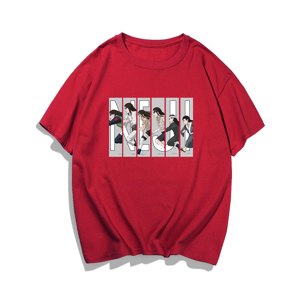 Short-sleeved men's summer tide brand joint cartoon animation peripheral pure cotton loose trend T-shirt 0207