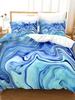 Luxury Queen Bedding Set Colors Marble King Size Soft Skin Friendly Duvet Cover Set With Pillowcase Suitable For All Age Groups