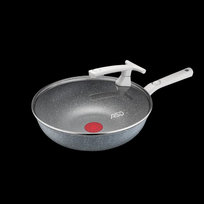 ASD Maifan Stone Non-Stick Stir-Fry Wok