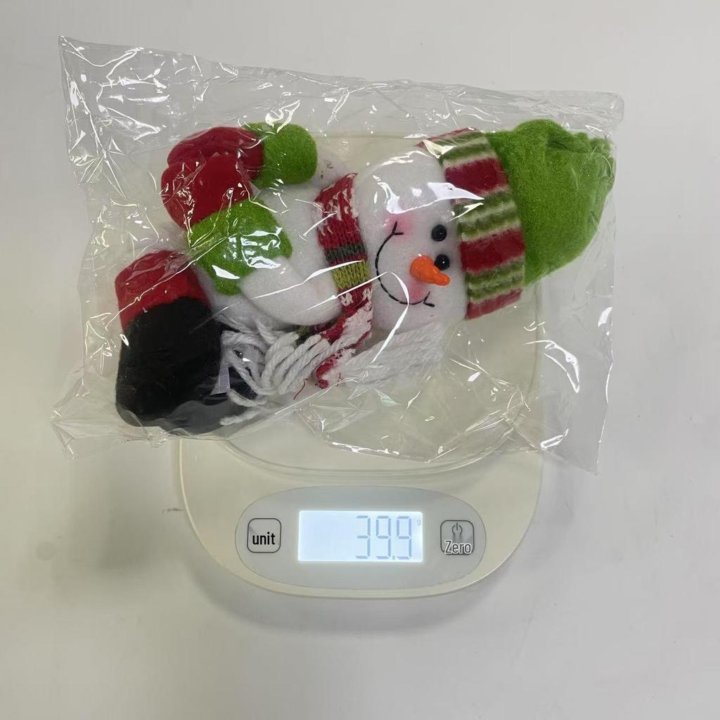 Objímky na láhev Santa & Sněhulák - Vánoční dekorace na víno a šampaňské