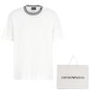 EMPORIO ARMANI Ribbed Trim Jersey T Shirt EM000853-AF12926-U0003