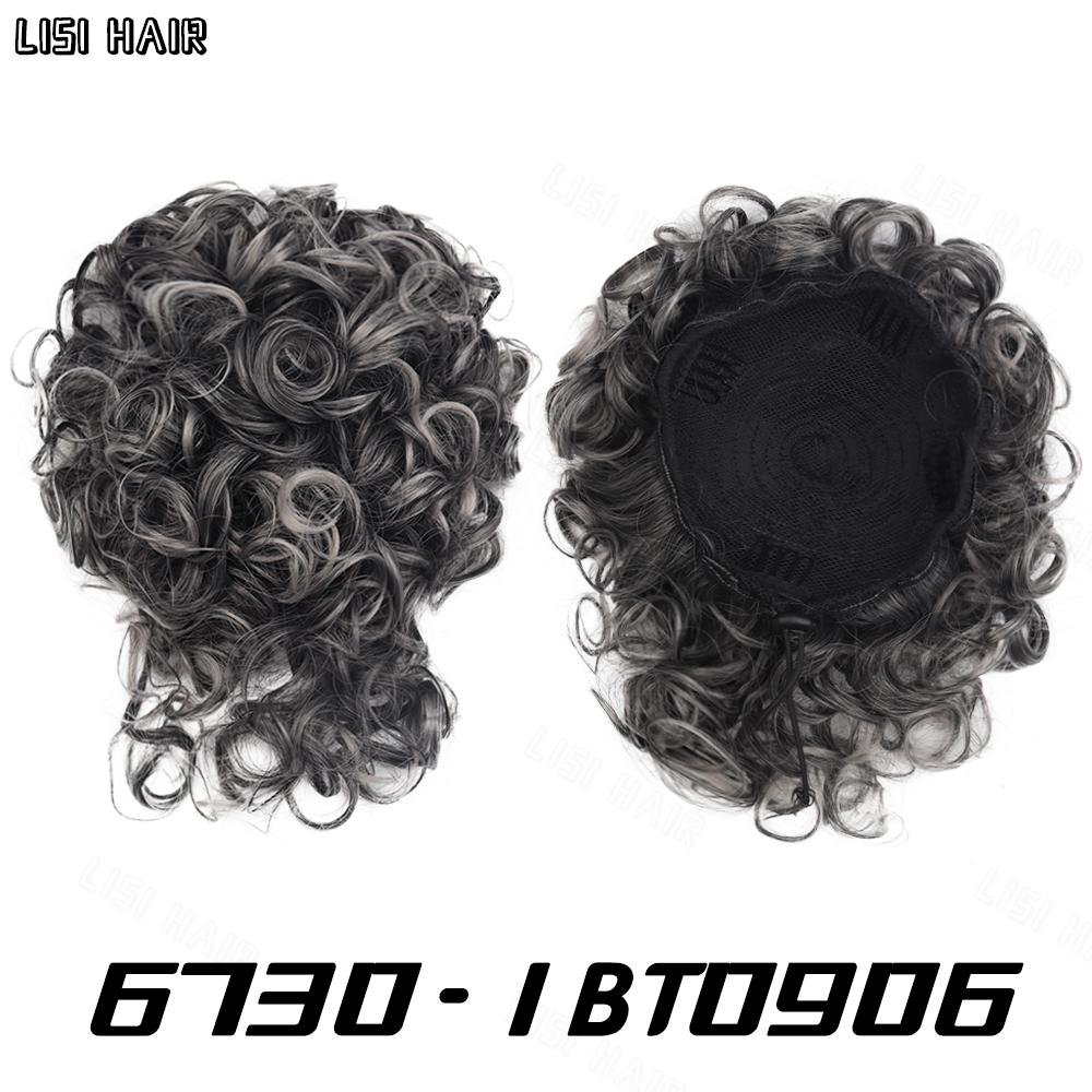 MERISIHAIR Messy Hair Bun Hair Elastic Drawstring Loose Large Curly Short Bun Synthetic Ponytail Extensions Hair Bun Extension For Women Daily Use