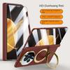 For Honor Magic V3 Case Luxury PU Leather Magsafe Ring Stand Magnetic Protective Back Cover case For Magic V3 Full Cover Shell