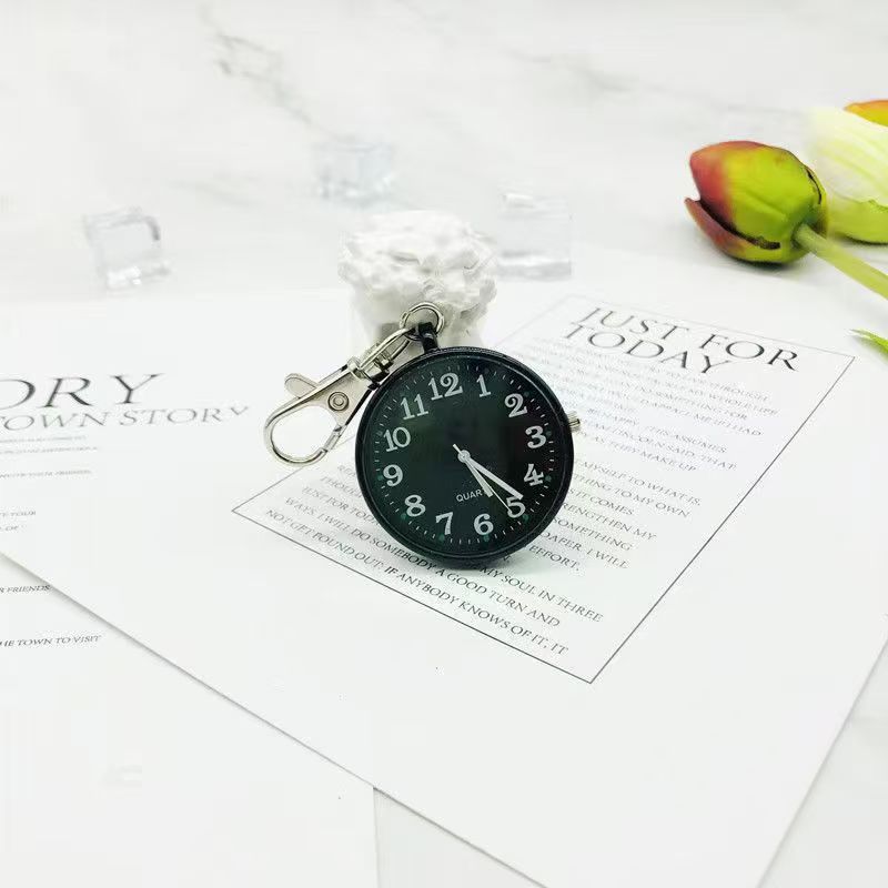 Keychain Watch Small Pocket Watch for Daily Carry