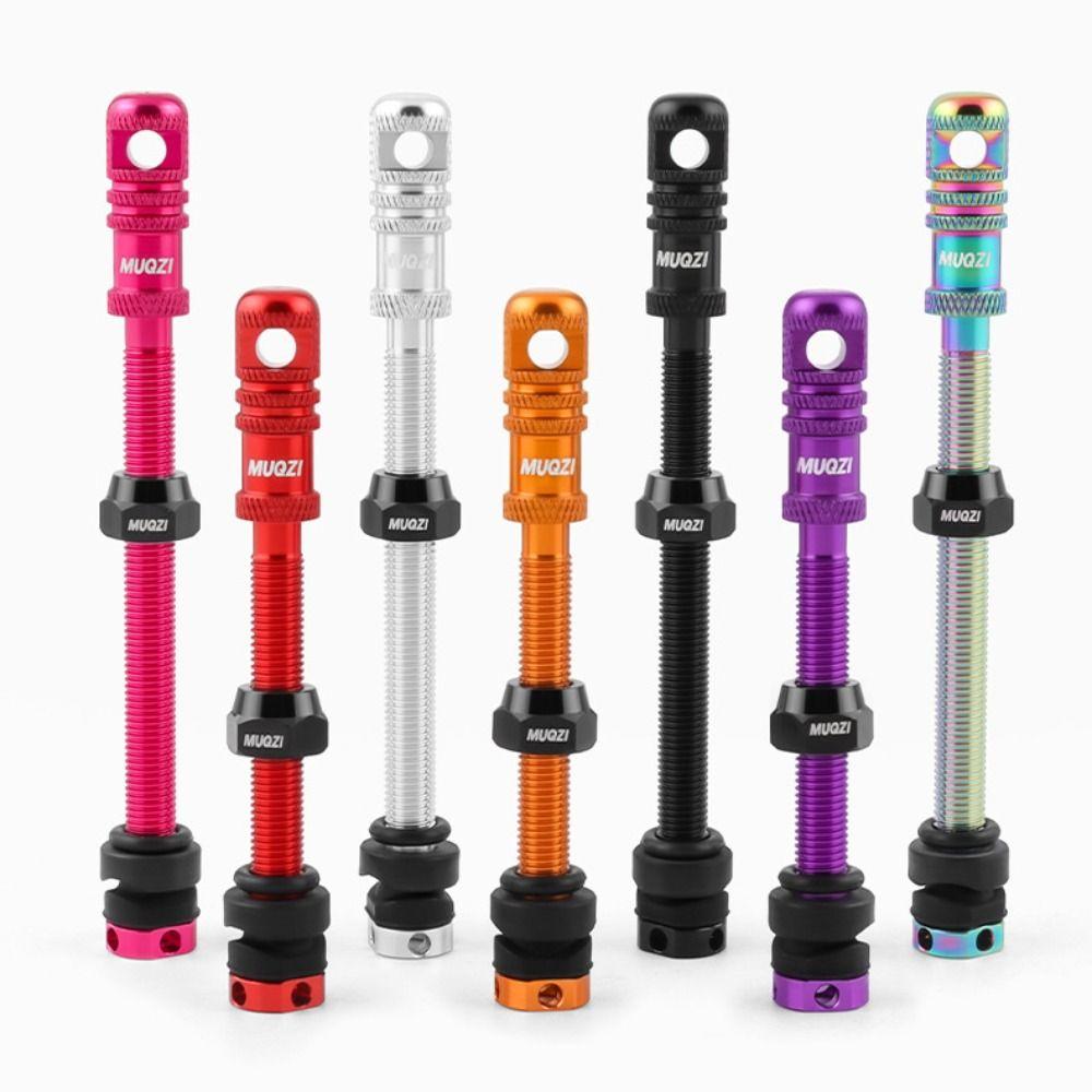 45mm Length Tubeless Presta Valve Stem Tubeless Design Bicycle Air Nozzle Bicycle Accessories