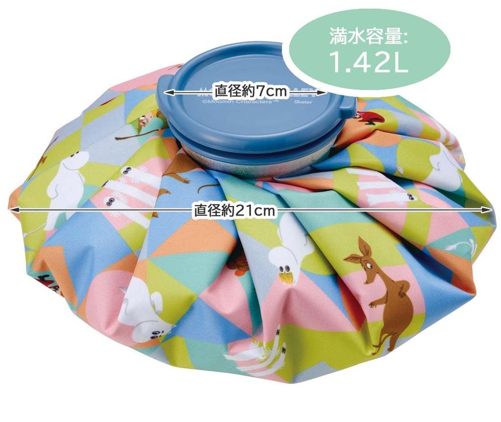 Skater Ice Moomin Bag, Medium, Anime, 21cm, ICB2-A