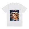 Louane 100 Cotton Tshirt Classic Graphic Print Tees Women and Unisex Casual Soft Streetwear Fashion Oneck Adult Tops Summer