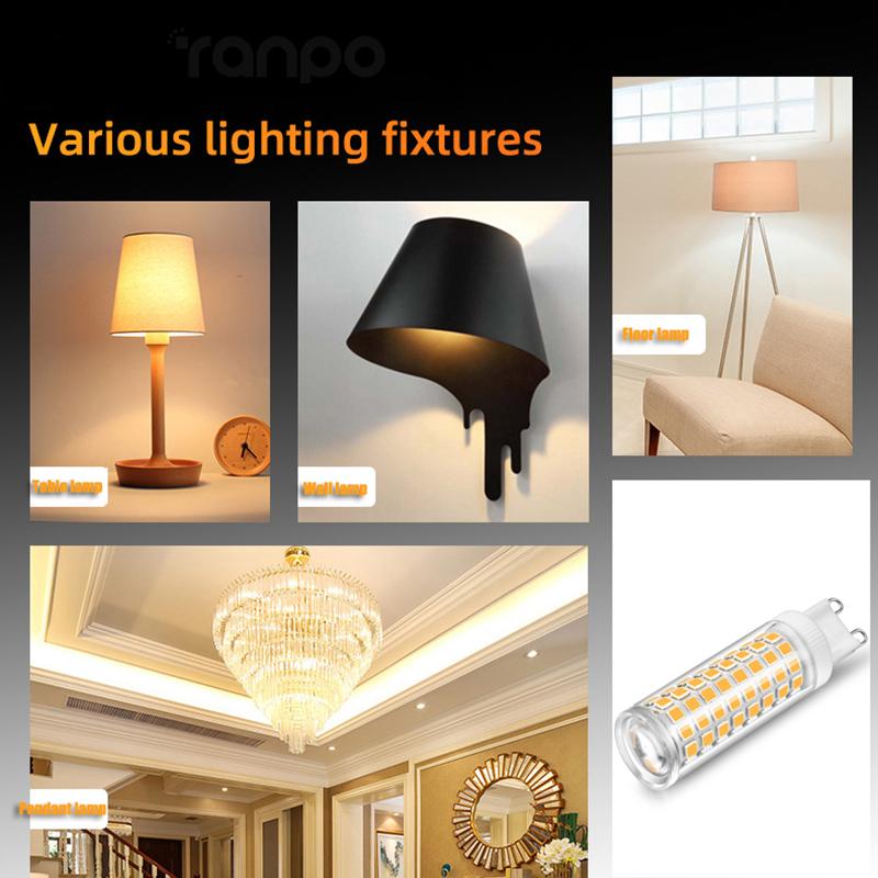 Led Bulb 5W 8W 12W 220V Ac Smd Light White Nan Lamps 360° Lighting Specialty Corn Bulbs Decorative Shop G9 E14 Wedding Party For