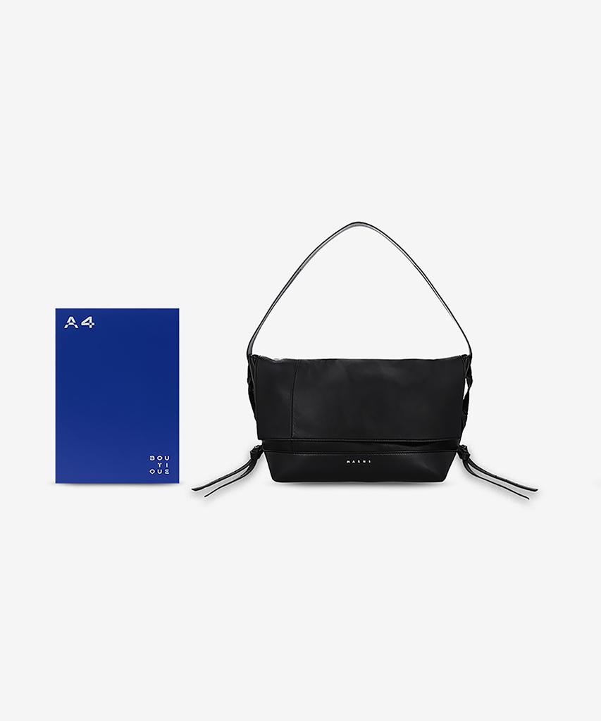 Marni Ford Baguette Shoulder Bag - Black / Sbmp0282U1P890200N99
