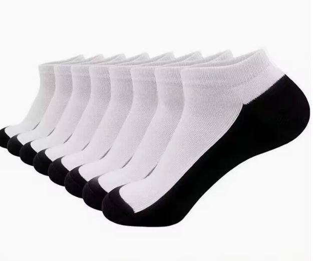 Calzini Bassi Uomo Traspiranti Comfort Stretch 10 Paia per Tutti
