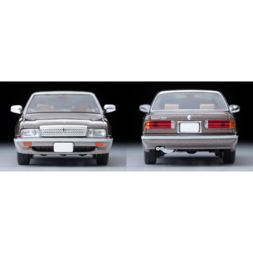 TOMYTEC Tomica Limited Vintage Neo LV-N278c Nissan Cedric Cima TYPE-II Limited (Brown) 1988 Model, Completed Model, 334309