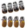 4Pcs/Set Anti-slip Dog Walking Boots Adjustable Strap Dog Shoes Professional Pet Dog Shoes  Hiking
