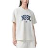 (WMNS) New Balance Big NBSC T-Shirt Asia Sizing 'White Blue' Women's AWT42313-CIC