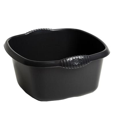 Casa Square Washing Up Bowl Midnight Black 32cm