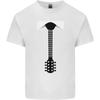 Guitar Tie Guitarist Bass Acoustic Funny Kids T-Shirt Childrens