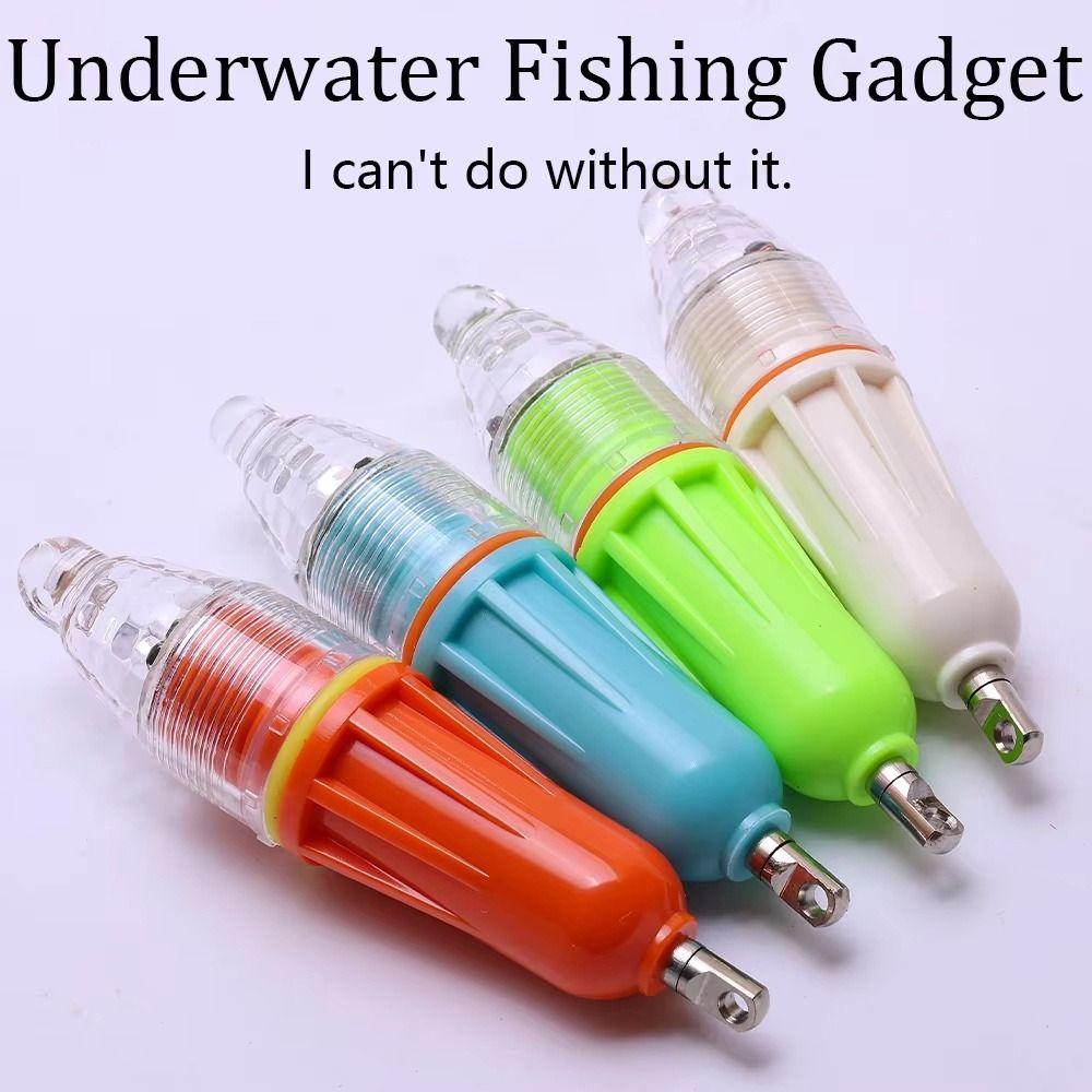 1Pcs IP68 Waterproof Underwater Fishing Light PC Fish Attractor Lamp  for Night Sea Fishing