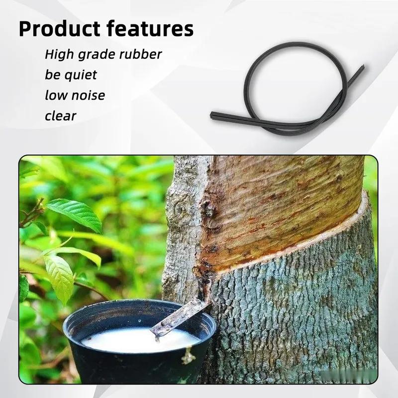 For BMW X1 E84 X3 F25 X4 F26 X5 E70 X6 Front Windshield Wiper General Motors Multifunctional Double Rubber Car Accessories