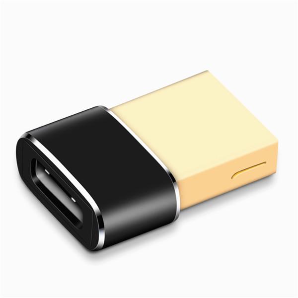 

USB 2.0 Male To Type-C Female Converter Adapter Computer Phone Adapter фіолетовий