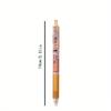 Schulanfangssaison 12 Stück 0,5 mm Cartoon Kapibara Styling Metallstift Clip Druckstift niedliches Styling Druck Neutralstift schwarzer Schreibstift