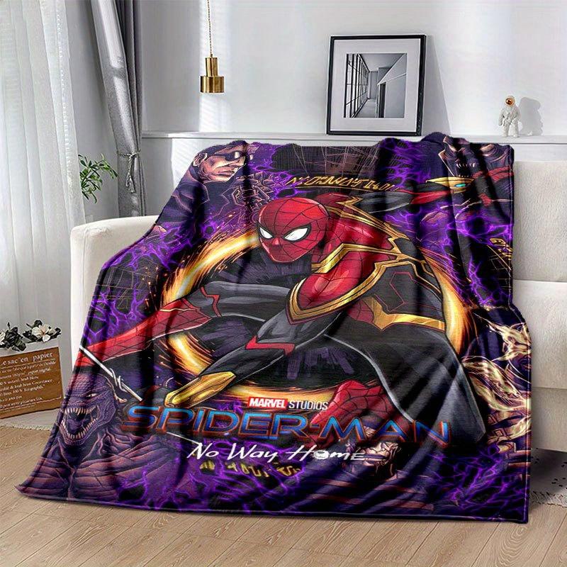 Spider-man Roztomilá Tištěná Deka Obdélníková Měkká Pohodlná Moderní Styl Polyester