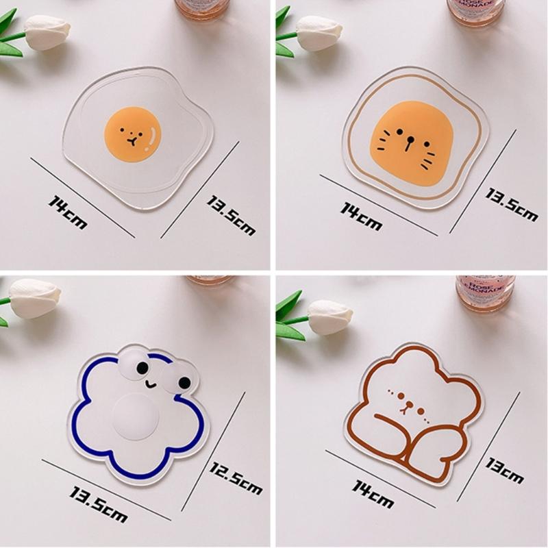 Smooth Drink Pad Heatproof Table Protectors Kitchen Accessory Heat Resistant Easy Cleaning Surfaces Cup Mat