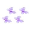 30pcs Wired Mesh Glitter Butterflies with Artificial Gem DIY Handmade Crafts for Weeding Party Home