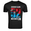 Caribbean Islands 32 High Wave Surf Graphic T-Shirt
