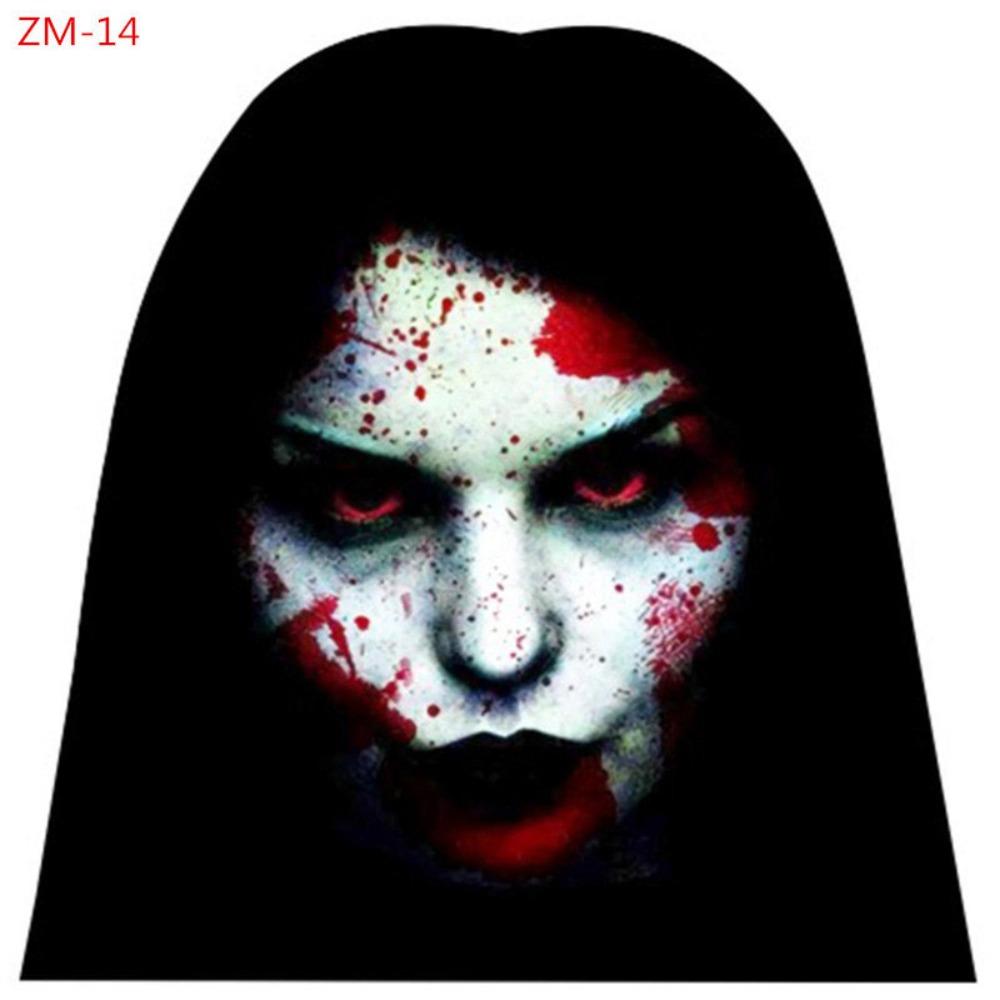 Scary Car Sticker Devilish Rear Window Sticker Decoration Car Vinyl Sticker Car Rear Window