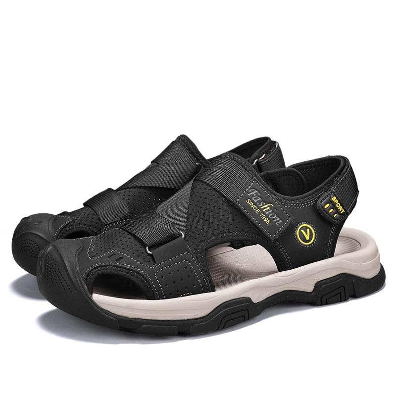 Fashion Fashion Light Casual Sneakers Men's Beach Sandals 2025 Summer Gladiator Men's Sandals Outdoor Roman Sandals Breathable Men Shoes