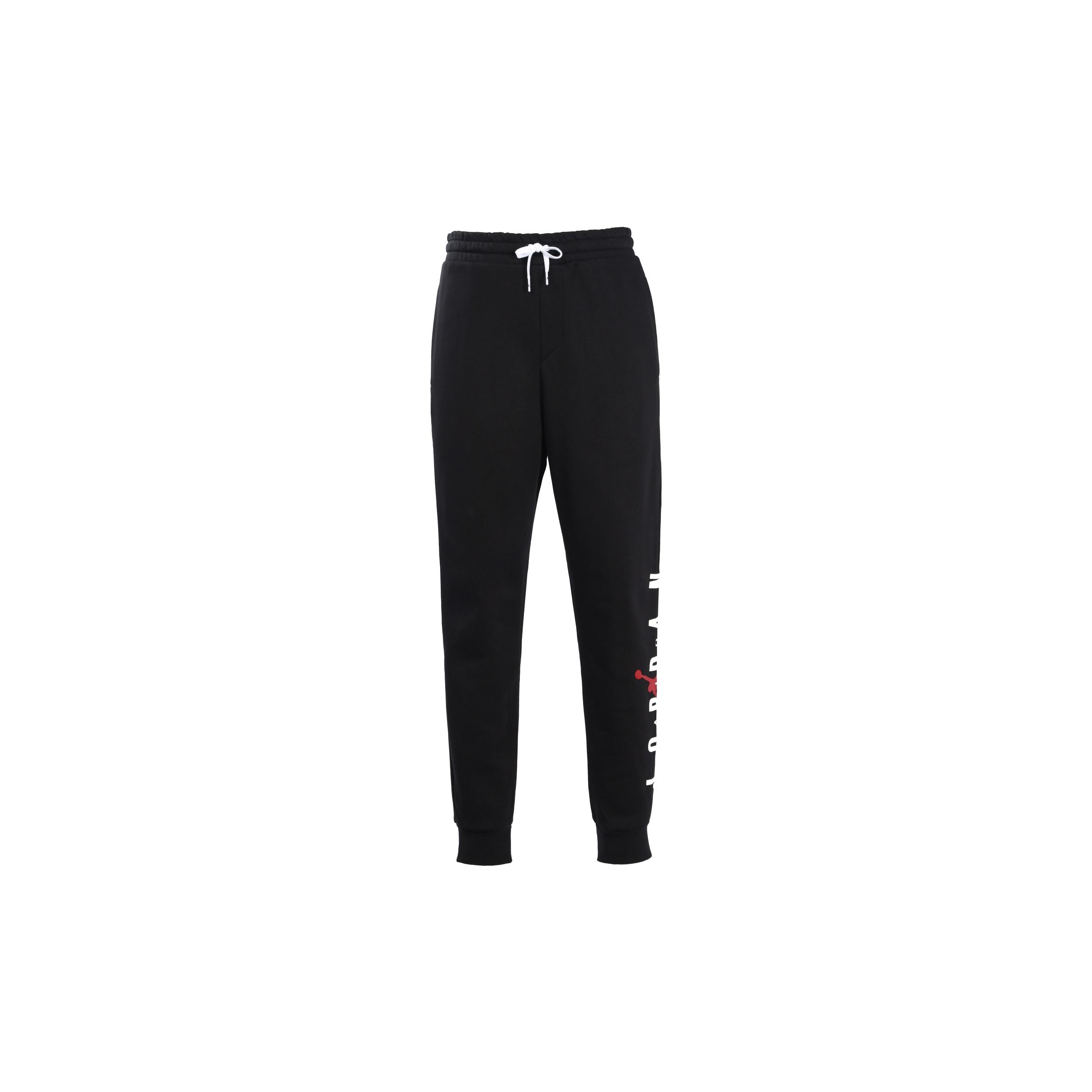 Air Jordan Alphabet Printing Athleisure Casual Sports Long Pants Black Men s DD1788-010 M