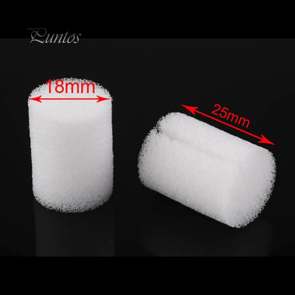 20Pcs White Clone Cloning Collar Foam Insert Hydroponic Root Guard Mesh Pot 25mm