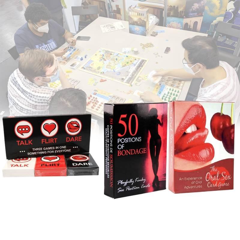 Jeu de Cartes Une Année de Sexe Édition Anglaise Idéal Pour les Couples Coquins dans la Chambre à Coucher