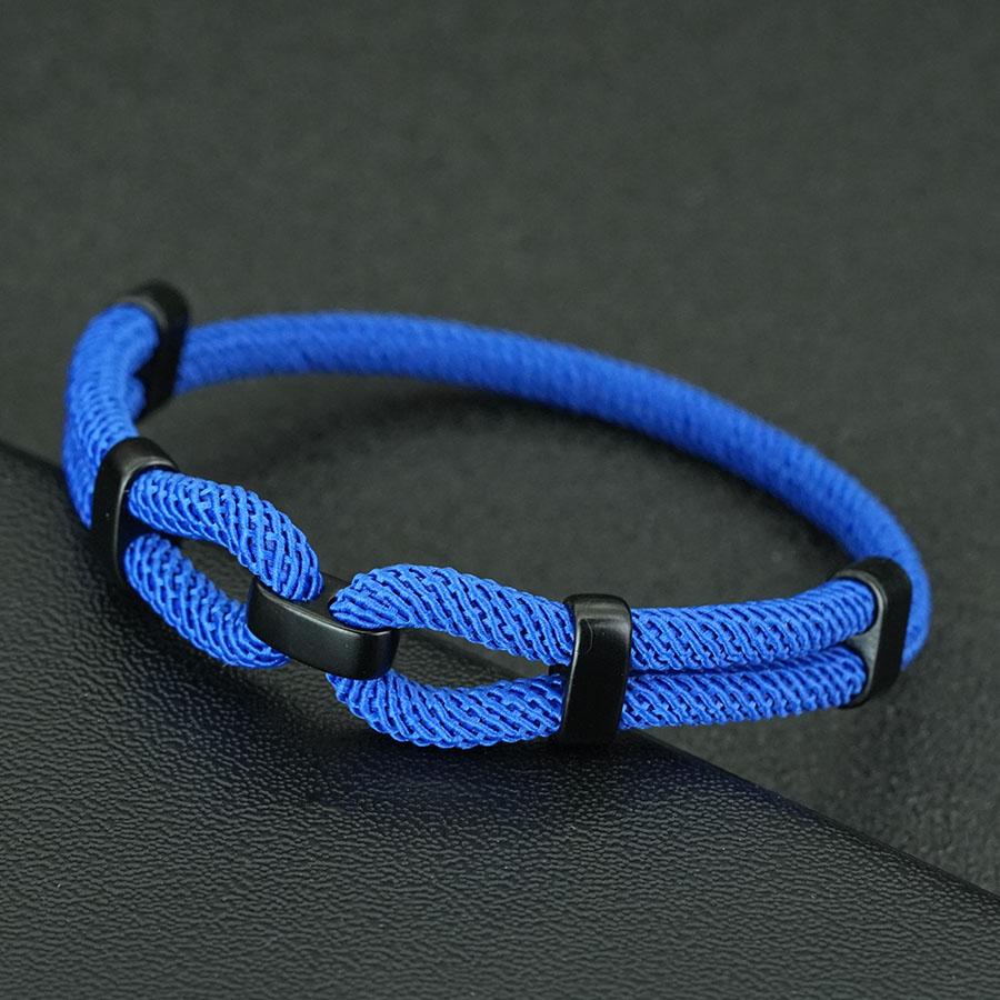 Noter Unique Men Cord Chain Bracelet 6 Colors Available High Quality Eco Friendly Material Durable Nylon String Braclet Handmade