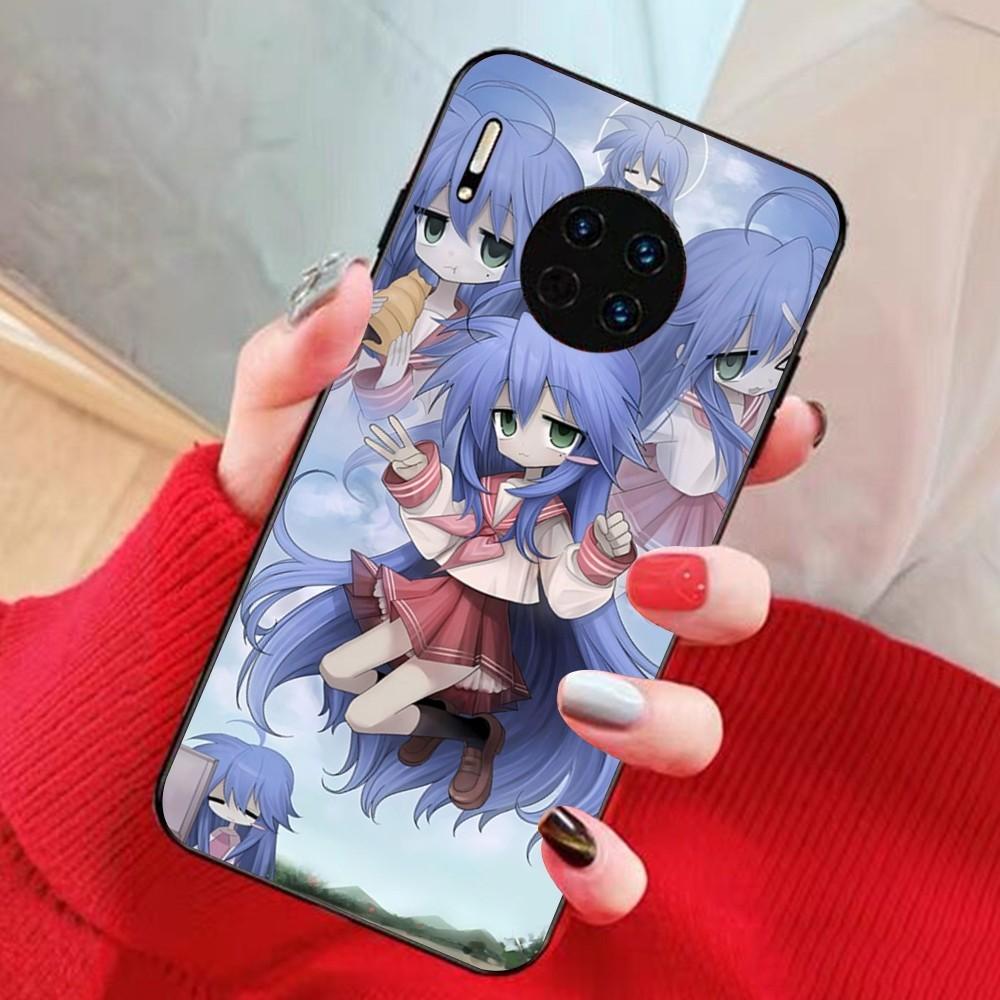 

Anime girl Lucky Star Phone Case For Huawei Mate 10 20 30 40 50 lite pro Nova 3 3i 5 6 SE 7 pro 7SE Huawei Nova 7
