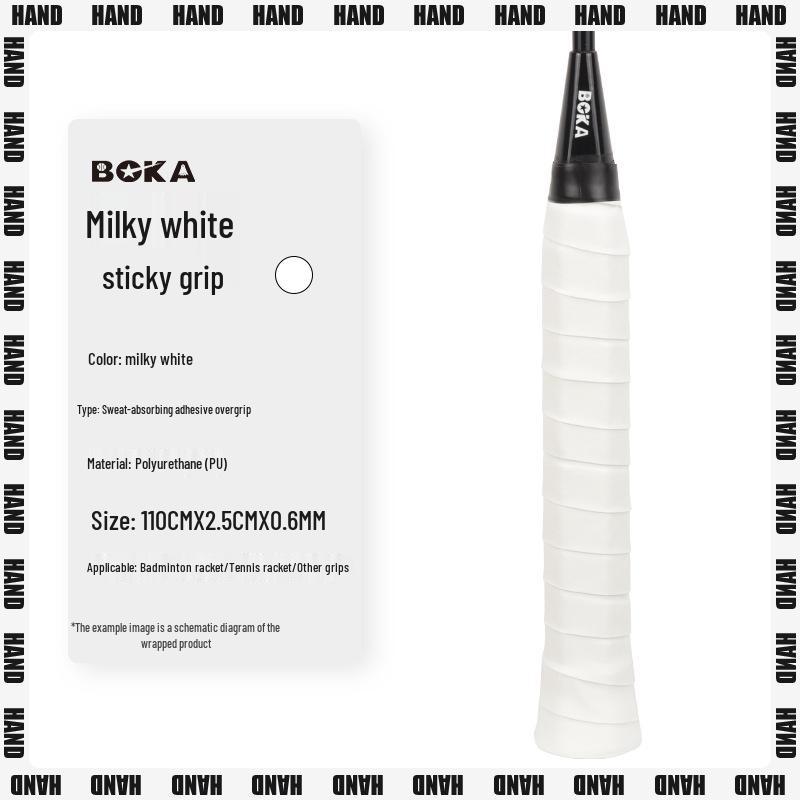 Нескользящий поглощающий пот овергрип для бадминтонных ракеток и велосипедов